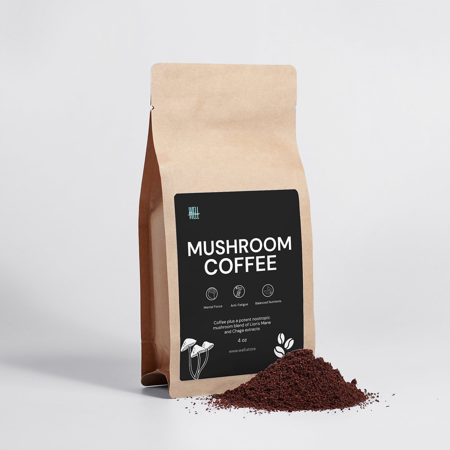 Mushroom Coffee Fusion - Lion’s Mane & Chaga