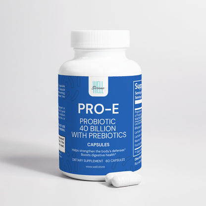 PRO-E: Probiotic 40 Billion with Prebiotics