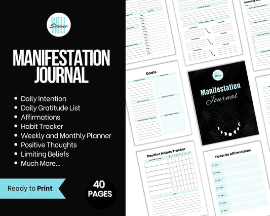 Manifestation Journal (40 Pages)